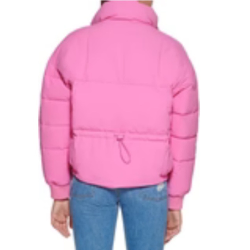 Levi’s Pink Puffer Jacket - Picture 2 of 8